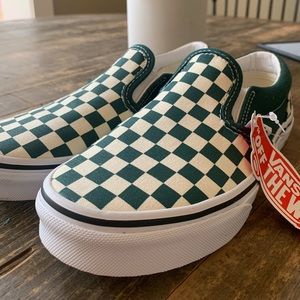 VANS Checkerboard Classic Slip-on. NWT. Size 2.5